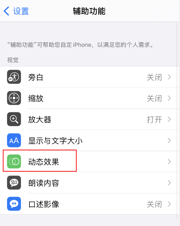 榆中苹果手机维修分享iPhone 12 退出应用时没有动画显示，如何设置 